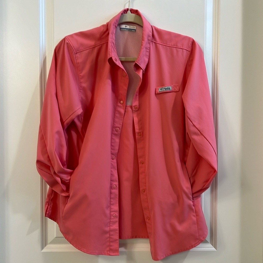 Columbia outdoor button down top